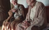 دیدار آیت الله نعیم آبادی و حاج منصور ارضی