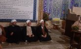 گزارش تصویری حضور آیت الله نعیم آبادی در مسجد امام حسن مجتبی دولت آباد شهرری